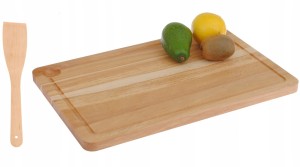 DUŻA DESKA DO KROJENIA DREWNIANA 45 x 30 x 2 F-VAT