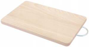 DESKA DO KROJENIA Z METALOWYM UCHWYTEM 33x21x1.6cm